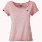 Auslaufartikel ― JAN 8015 ― Damen Bio-Baumwolle Flammgarn T-Shirt - Soft Pink