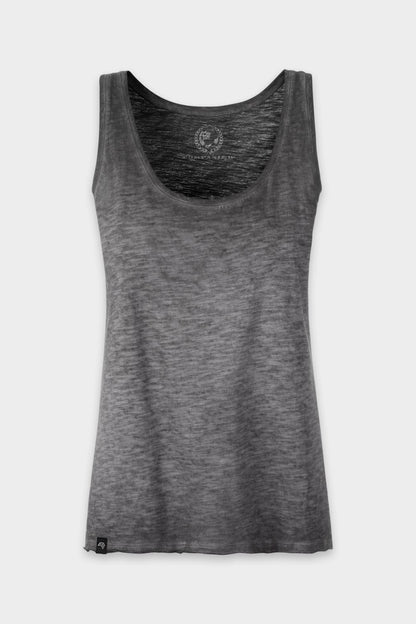 Auslaufartikel ― JAN 8017 ― Damen Bio-Baumwolle Flammgarn Tank Top - Graphite Grau
