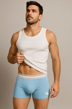 KRB K800 ― Optimum Comfort Boxer-Shorts - Sky Blau