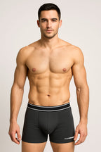 Calvin Gross ― Optimum Comfort Boxer-Shorts - Schwarz