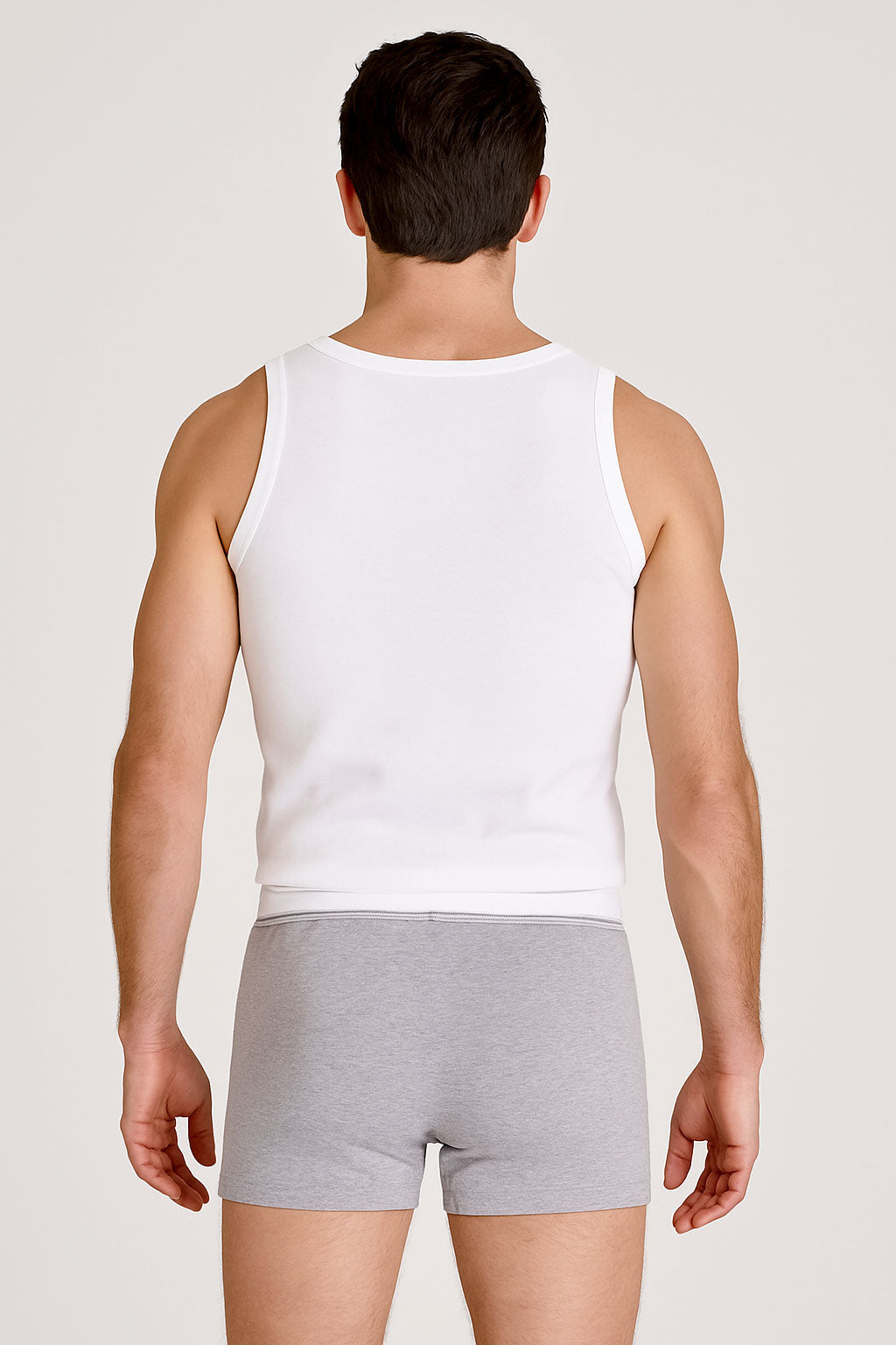 KRB K800 ― Optimum Comfort Boxer-Shorts - Grau Melange