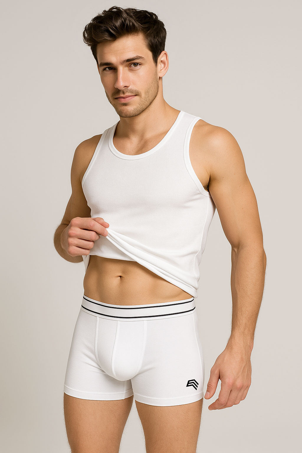KRB K800 ― Optimum Comfort Boxer-Shorts - Weiß
