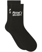Gift Idea — 1 Pair of "FRESH SOCKS" - Black