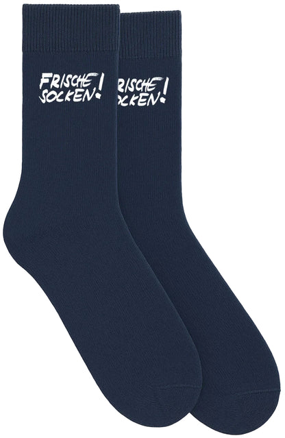 ― % ― Gift idea ― 1 pair of "FRESH SOCKS" - Navy Blue