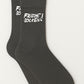 ― % ― Geschenkidee ― 1 Paar "FRISCHE SOCKEN" - Dark Grau