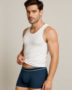 KRB K800 ― Herren Boxershorts mit kurzem Bein und ohne Stoffzirkus