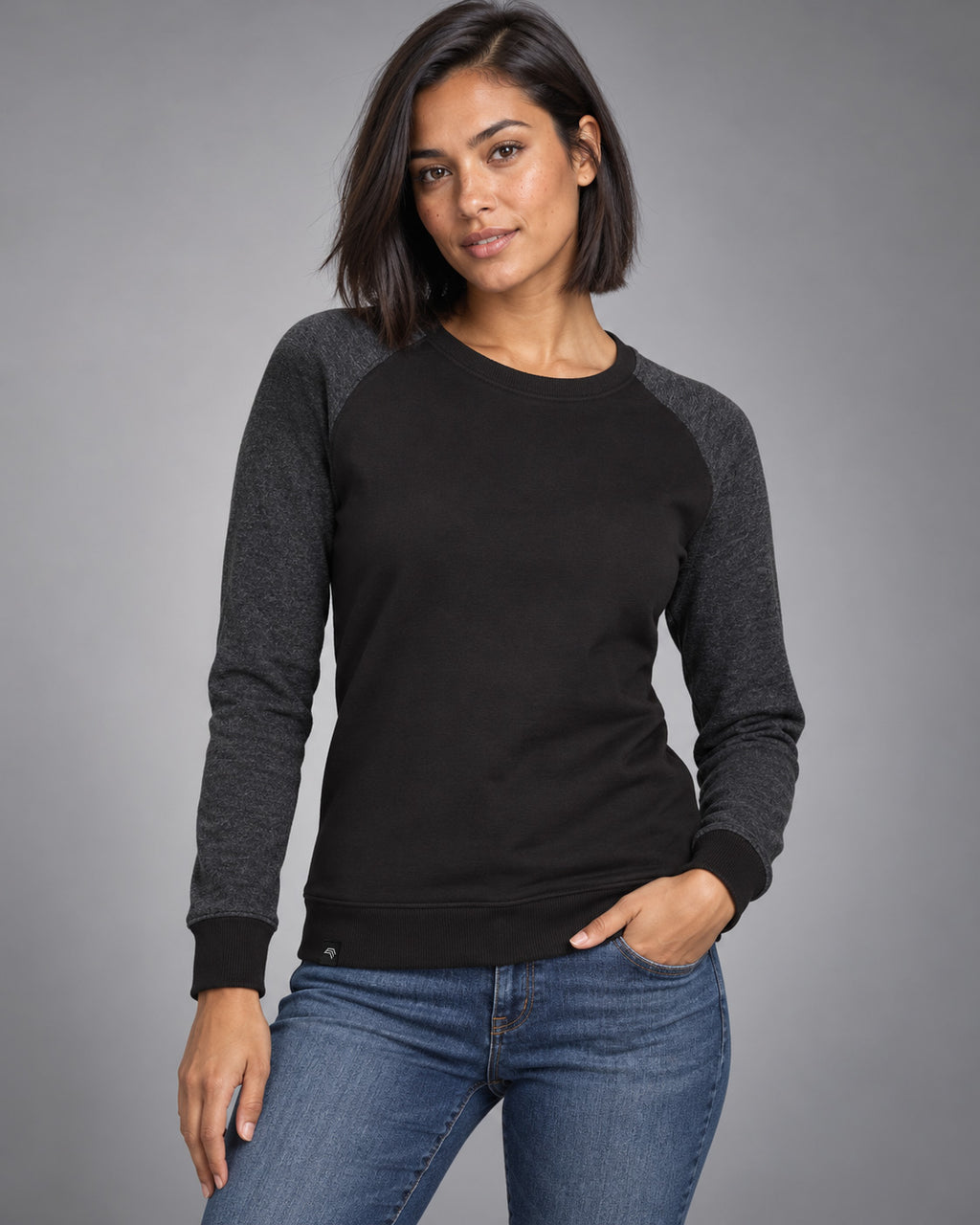 MMT 0520 ― Damen-Sweatshirt, bei dem die Ärmel mitreden