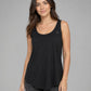 MTS M092 ― Damen-Tanktop Loose Fit – Schwarz