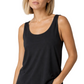MTS M092 ― Damen-Tanktop Loose Fit – Schwarz