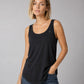 ― % ― MTS M092/ ― Damen-Tanktop Loose Fit – Schwarz [XL / 2XL]