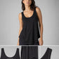 ― % ― MTS M092/ ― Damen-Tanktop Loose Fit – Schwarz [XL / 2XL]