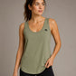 MTS M092 ― Women's Loose Fit Tank Top Organic Cotton - Soft Olive Green