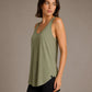 MTS M092 ― Women's Loose Fit Tank Top Organic Cotton - Soft Olive Green