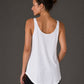 ― % ― MTS M092/ ― Damen-Tanktop Loose Fit – Weiß [XXL]