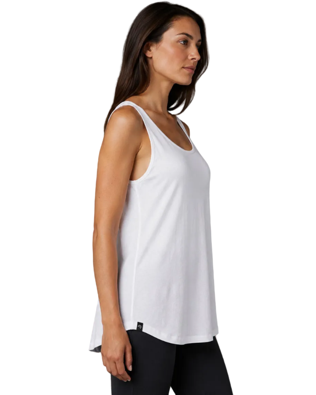 ― % ― MTS M092 ― Damen-Tanktop Loose Fit – Weiß / XXL