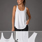 ― % ― MTS M092/ ― Damen-Tanktop Loose Fit – Weiß [XXL]