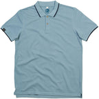 MTS M191 ― Tipped Organic Polo Shirt mit Knöpfen aus Kokosnuss-Schalen