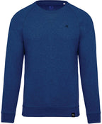 KRB K480 ― Unisex Raglan Sweatshirt mit Bio-Baumwolle - Heather Ocean Blau Melange