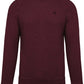 KRB K480 ― Unisex Raglan Sweatshirt mit Bio-Baumwolle - Bordeaux Heather Rot Melange