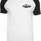 Die Okidokis ― Contrast Raglan T-Shirt - Weiß / Schwarz