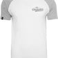 Die Okidokis ― Contrast Raglan T-Shirt - Weiß / Grau Melange