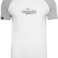 Die Okidokis ― Contrast Raglan T-Shirt - Weiß / Grau Melange