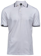 TJS 1407 ― Luxury Stripe Stretch Polo Shirt mit Bio-Baumwolle