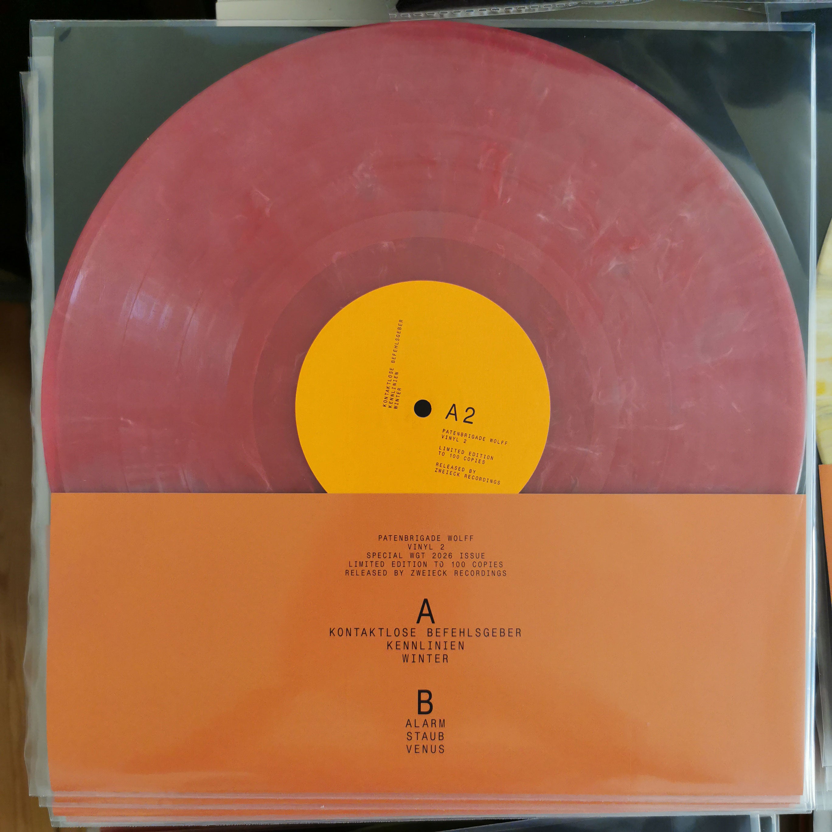 Patenbrigade: Wolff ― 2026-05-23 ― Vinyl 2 ― WGT 2026 Edition (Lim. 100 Copies)
