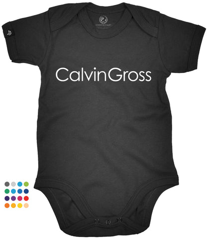 Calvin Gross ― Baby Body Organic T-Shirt - Schwarz