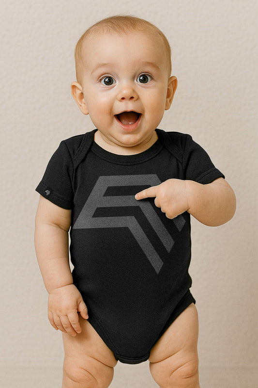 Companieer Symbol ― Baby Body Organic T-Shirt - Schwarz
