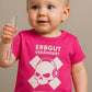 ― % ― Erbgutverändert Baby T-Shirt Fuchsia Rot Pink