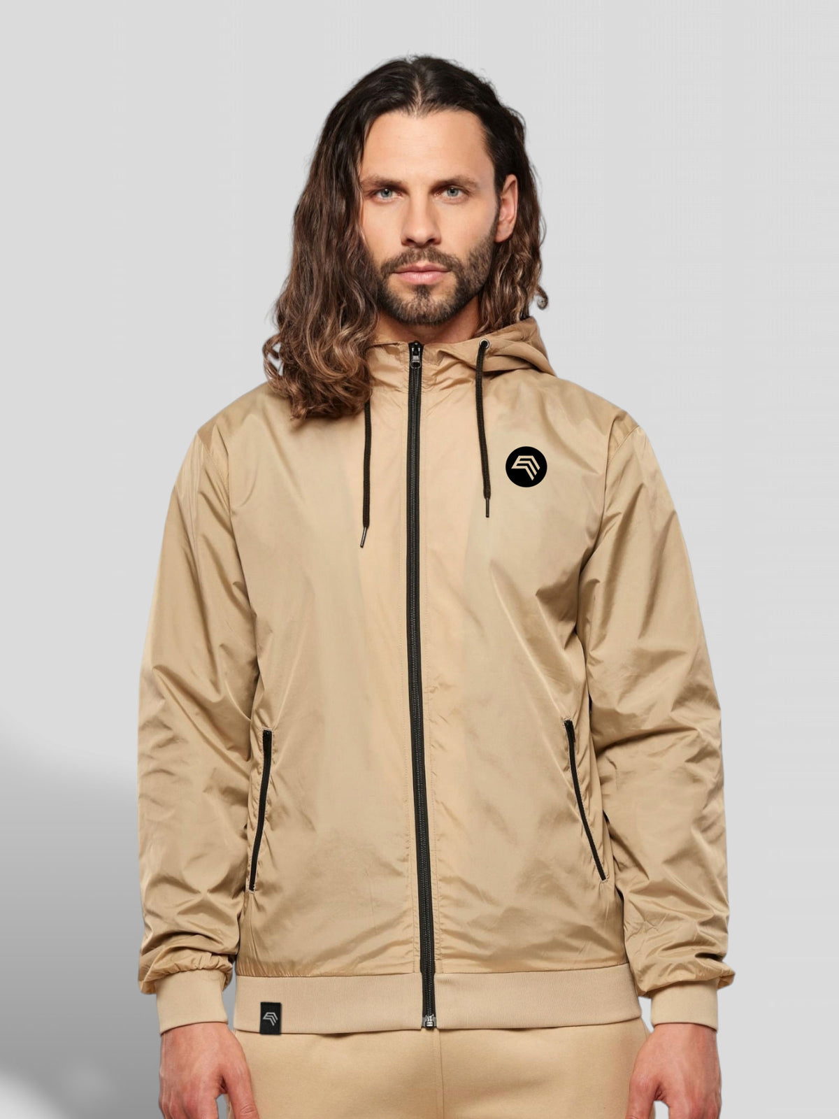 BBD 0016/150 ― Windrunner Jacket - Burgundy Red Brown / Black