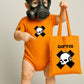 Giftig ― Tote Bag Stoffbeutel - Orange