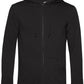 BAC U35B ― Weiche Kapuzen-Sweatjacke mit Bio-Baumwolle - Schwarz