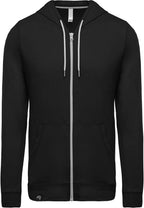 ― % ― KRB K438 ― Lightweight Contrast Sweat Jacket - Schwarz / M