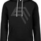 KRB K446 ― Bi-Color Hoodie Sweatshirt - Schwarz / Grau