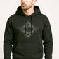 Hands PW ― Unisex Mens Hoodie - Schwarz