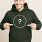 Unisex Mens Hoodie - Schwarz - incl. Print