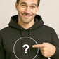 Unisex Mens Hoodie - Schwarz - incl. Print