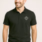 Hands PW ― Unisex Mens Polo Shirt - Schwarz