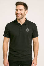Hands PW — Unisex Men's Polo Shirt - Black