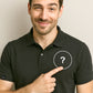 Unisex Mens Polo Shirt - Schwarz - incl. Print