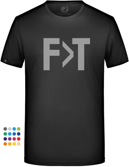 Freunde Der Technik ― F>T Unisex Mens T-Shirt - Schwarz