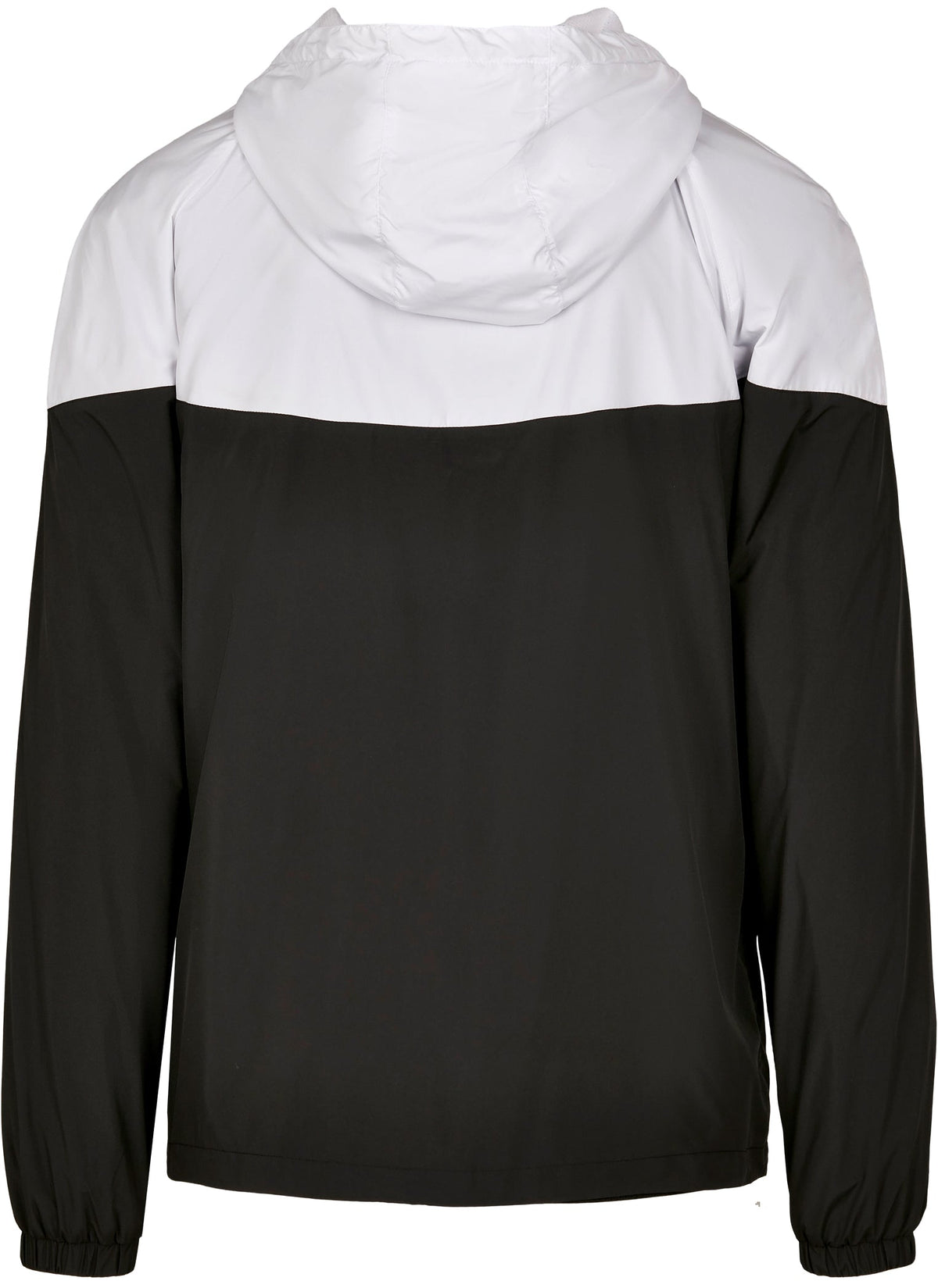 ― % ― BBD 0129/160/ ― Two Tone Windrunner Jacket - Schwarz / Weiß [M]