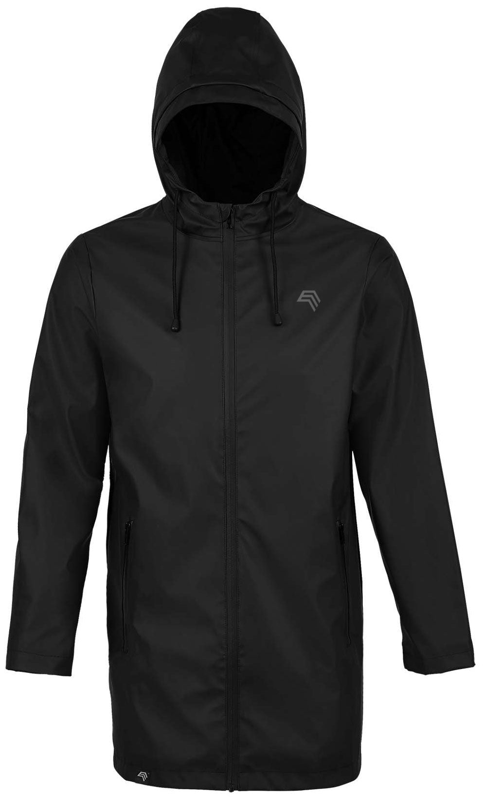 NOB 3174 ― Waterproof Waxed Jacket - Black