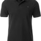 JAN 8010 ― Herren Bio-Baumwolle Polo Shirt - Schwarz