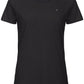 ― % ― Auslaufartikel ― BAC TW047/ ― Damen Bio-Baumwolle Flammgarn T-Shirt - Schwarz [2XL]