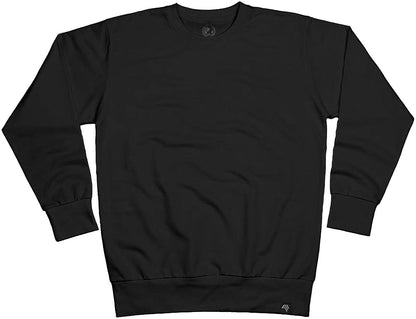 MTS M194 ― Recycled rPET Sweatshirt mit Bio-Baumwolle - Schwarz