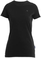 RMH 0201 ― Damen Luxury Bio-Baumwolle T-Shirt - Schwarz