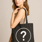 Tote Bag Stoffbeutel - Schwarz - incl. Print